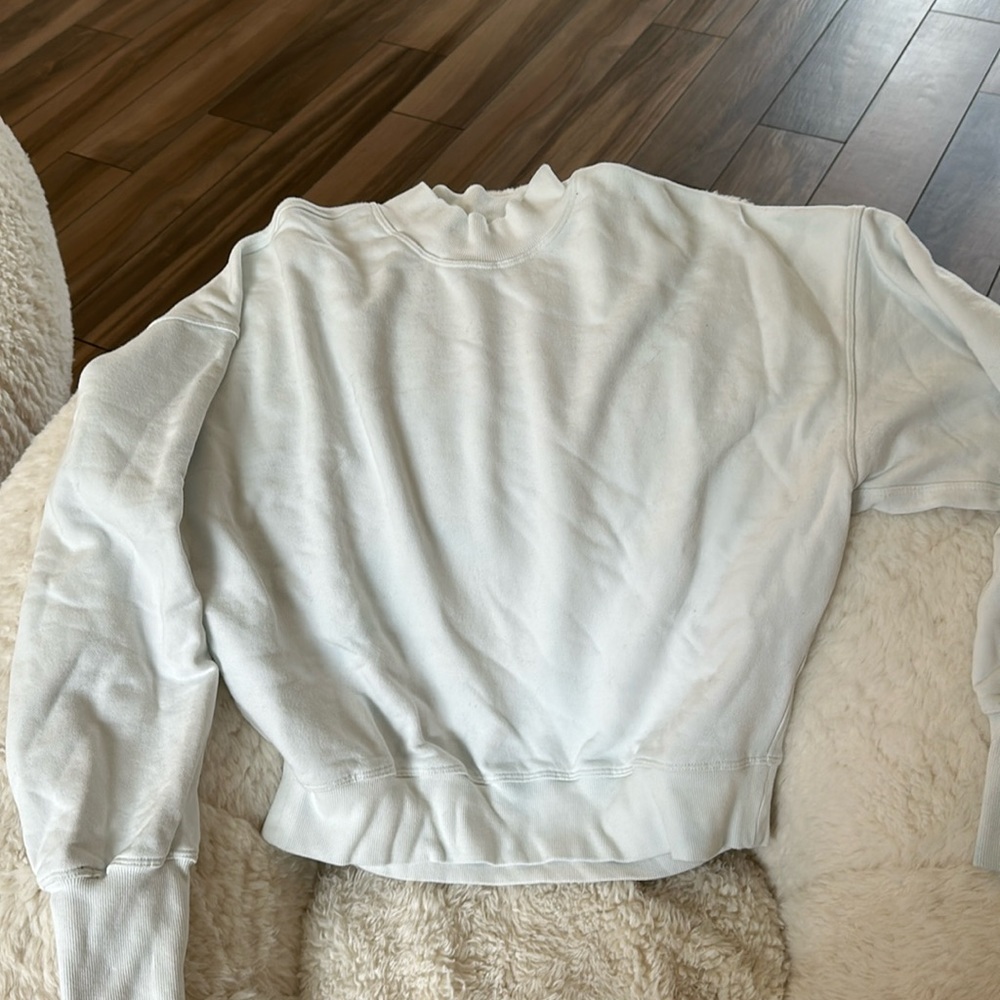 Spiritual, gangster, size medium cropped sweatshirt